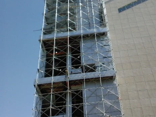 سازه فضاکار , سازه فضایی , space frame structure