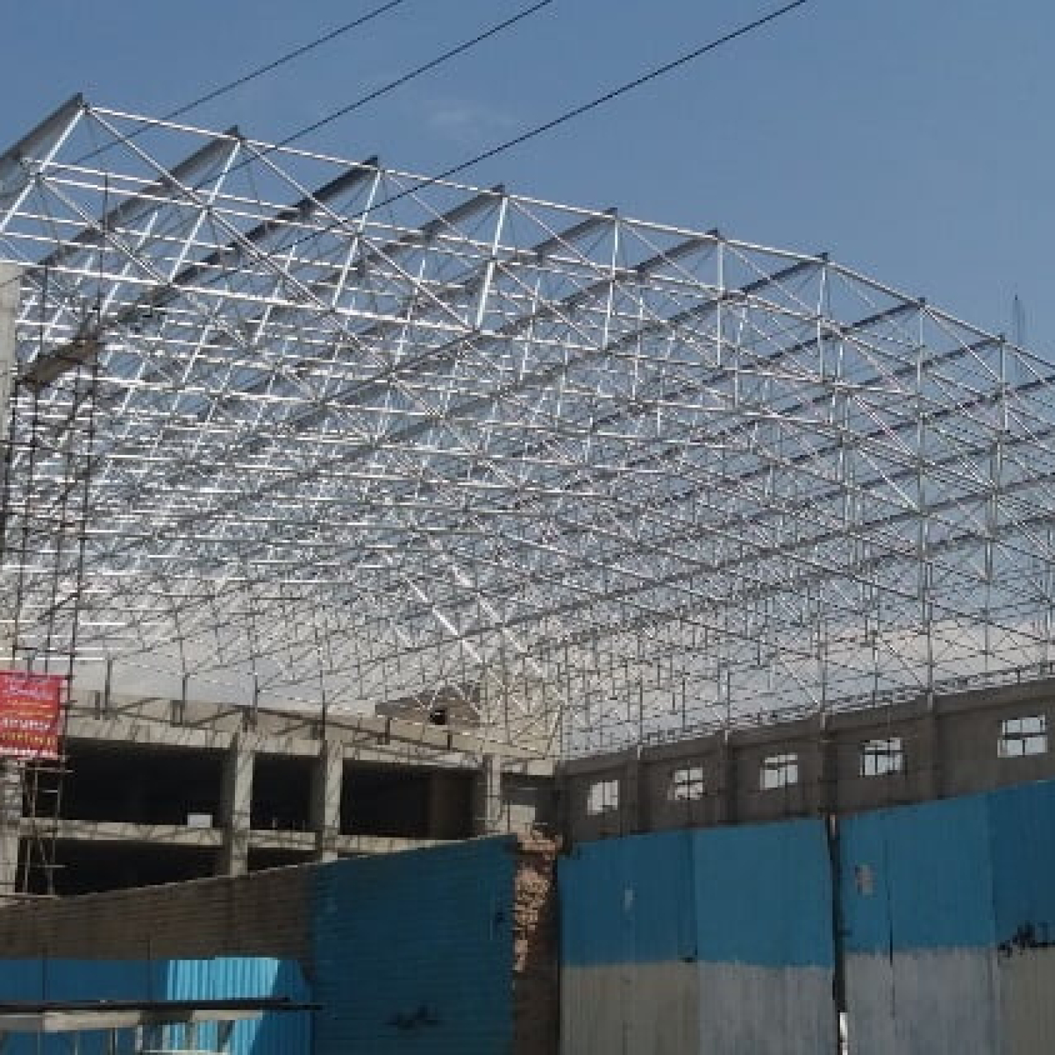 سازه فضاکار , سازه فضایی , space frame structure