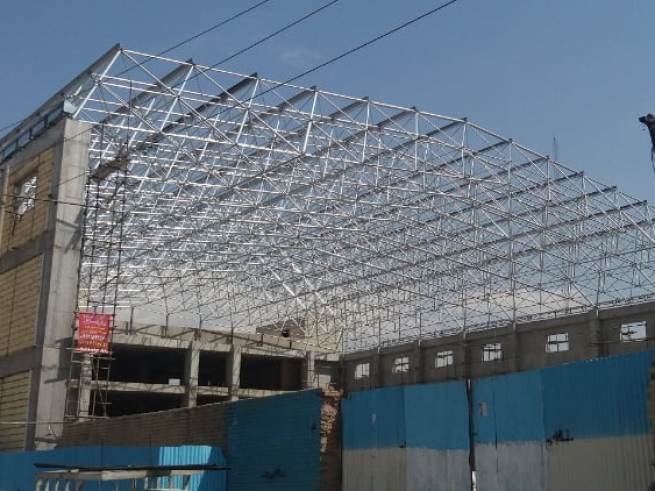 سازه فضاکار , سازه فضایی , space frame structure
