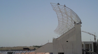 سازه فضاکار , سازه فضایی , space frame structure