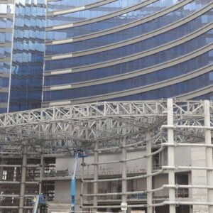 سازه فضاکار , سازه فضایی , space frame structure